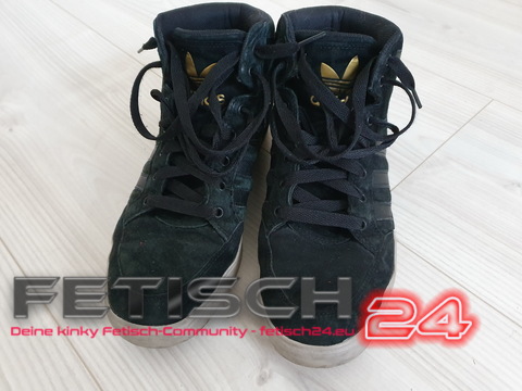 Adidas Wildleder Hi-Tops